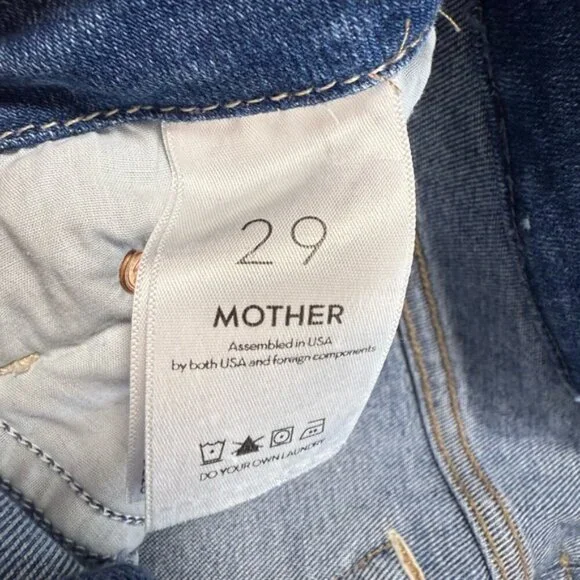 MOTHER The Looker Crop Jean in Hey Sun size 29
